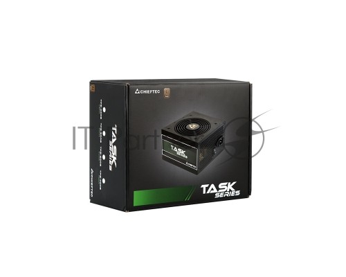 Блок питания Chieftec Task TPS-700S (ATX 2.3, 700W, 80 PLUS BRONZE, Active PFC, 120mm fan) Retail