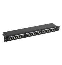 Патч-панель ITK PP24-1UC5EF-K05-G 1U кат. 5Е FTP 24 порта (Krone) GENERICA
