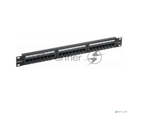 Патч-панель ITK PP24-1UC5EU-K05-G 1U кат. 5Е UTP 24 порта (Krone) GENERICA