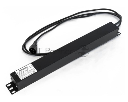 Hyperline SHE19-8SH-S-2.5IEC Блок розеток для 19