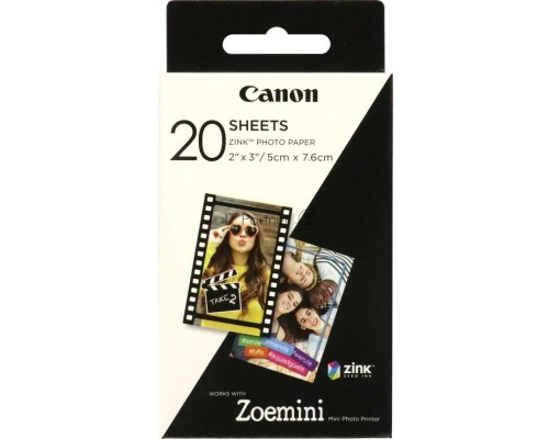 Бумага Canon Фотобумага для Zoemini  ZP-2030 20 SHEETS EXP HB