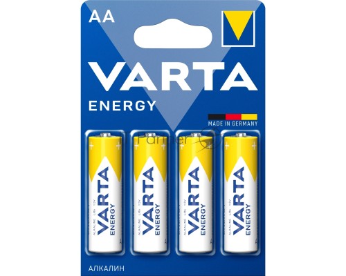 Батарейки VARTA ENERGY AA бл. 4 (рус.)