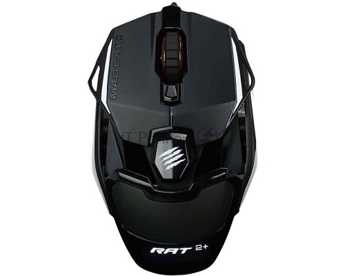 Мышь проводная Mad Catz R.A.T. 2+ черный, 5000 dpi, USB, кнопки - 3
