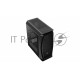 Корпус Aerocool Aero One Mini-G-BK-v1 (2xUSB, 2xAudio, 0.5 мм, 120 мм FAN, прозрачная стенка-закаленное стекло, mATX, бе