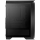 Корпус Aerocool Aero Aero One-G-BK-v1 (2xUSB, 2xAudio, 0.5 мм, 120 мм FAN, прозрачная стенка-закаленное стекло, ATX, без