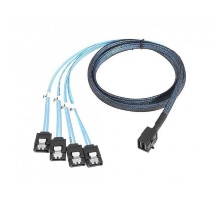 Кабель/ CBL-SFF8643-SATASB-10M, 1 metre cable, SFF8643 to X4 SATA [L5-00221-001]