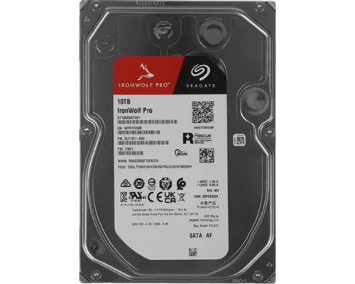 [Жесткий диск] 10TB Seagate IronWolf Pro (ST10000NT001) {SATA 6 Гбит/с, 7200 rpm, 256 mb buffer, для NAS}