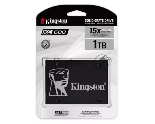 Накопитель SSD Kingston 1TB KC600 Series SKC600/1024G {SATA3.0}