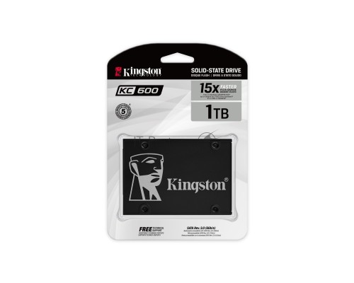 Накопитель SSD Kingston 1TB KC600 Series SKC600/1024G {SATA3.0}
