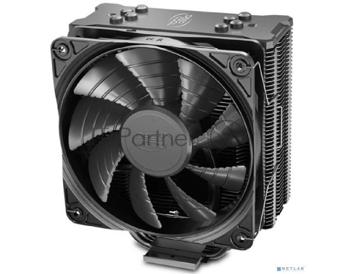 Кулер DEEPCOOL GAMMAXX GTE V2 LGA2066/2011/V3/1366/1155/51/50/FM2/+/FM1/AM3/+/AM2/+/AM4 (12шт/кор, TDP 150Вт, PWM, RGB Lighting, 4 тепл. трубки прямого контакта ) RET