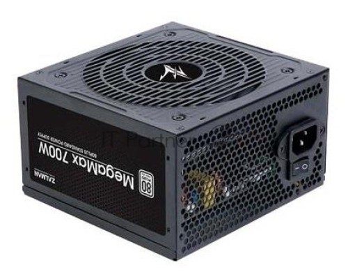 Блок питания Zalman ZM700-TXII, 700W, ATX12V v2.31, APFC, 12cm Fan, 80+ 230V EU, Retail