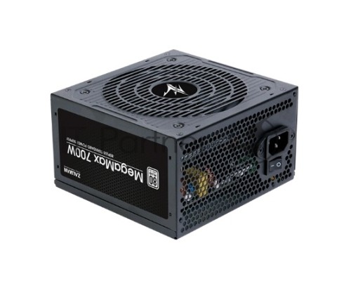 Блок питания Zalman ZM700-TXII, 700W, ATX12V v2.31, APFC, 12cm Fan, 80+ 230V EU, Retail
