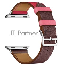 Кожаный ремешок Lyambda Maia для Apple Watch 42/44 mm LWA-03-44-BRR