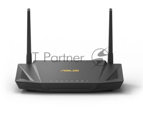 Роутер ASUS RT-AX56U 802.11b/g/n/ac/ax, до 574 + 1201 Mbps, 2,4 + 5 гГц, 2 антенны, USB ; 90IG05B0-BO3H00