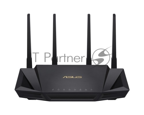 Роутер ASUS RT-AX58U 802.11b/g/n/ac/ax, до 2402 + 574Mbps, 2,4 + 5 гГц, 4 антенны, USB