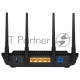 Роутер ASUS RT-AX58U 802.11b/g/n/ac/ax, до 2402 + 574Mbps, 2,4 + 5 гГц, 4 антенны, USB