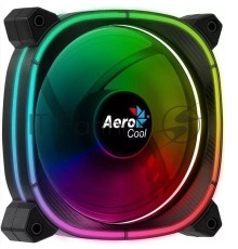 Вентилятор Aerocool Astro 12 ARGB черный 120мм 1000rpm 6-pin 17.5db