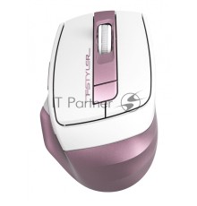 Мышь беспроводная A4Tech Fstyler FG35 розовый/белый, 2000 dpi, радиоканал, USB, кнопки - 6