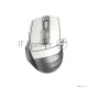 Мышь беспроводная A4Tech Fstyler FG35 серебристый/белый, 2000 dpi, радиоканал, USB, кнопки - 6