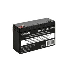 Батарея ExeGate HR 6-12 (6V 12Ah), клеммы F1
