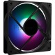 Вентилятор Aerocool Frost 12 PWM FRGB черный 1500rpm 4-pin 27.5db