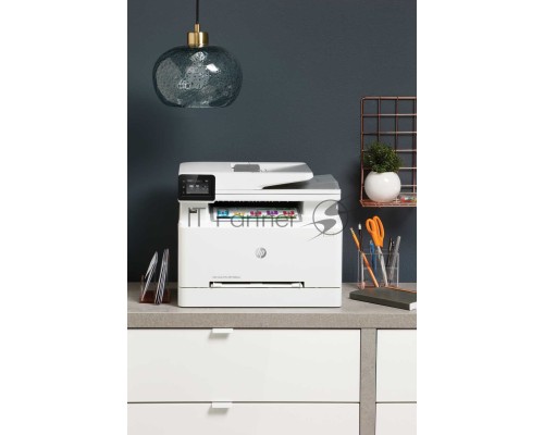 МФУ лазерный HP Color LaserJet Pro M282nw (7KW72A), A4, цветной, печ. до 21 стр/мин., скан. до 26 стр/мин. (ч/б) 22 стр/мин. (цвет), 600 x 600 dpi (печать) 1200x1200dpi (скан.), USB, RJ-45, Wi-Fi, Air Print, Mopria