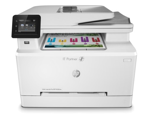 МФУ лазерный HP Color LaserJet Pro M282nw (7KW72A), A4, цветной, печ. до 21 стр/мин., скан. до 26 стр/мин. (ч/б) 22 стр/мин. (цвет), 600 x 600 dpi (печать) 1200x1200dpi (скан.), USB, RJ-45, Wi-Fi, Air Print, Mopria