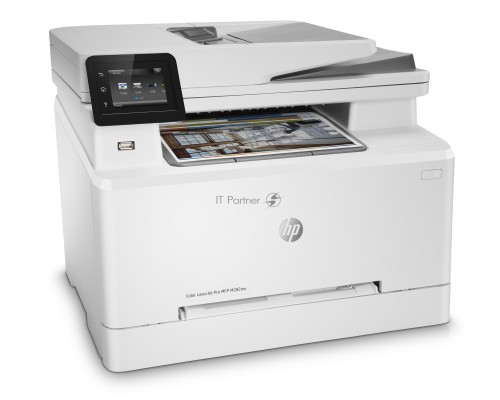 МФУ лазерный HP Color LaserJet Pro M282nw (7KW72A), A4, цветной, печ. до 21 стр/мин., скан. до 26 стр/мин. (ч/б) 22 стр/мин. (цвет), 600 x 600 dpi (печать) 1200x1200dpi (скан.), USB, RJ-45, Wi-Fi, Air Print, Mopria
