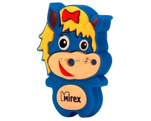 Флэш Диск 8GB Mirex Horse, USB 2.0, Синий