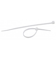 ЭРА Б0039393 Кабельная стяжка 5x300 белая 100 штук