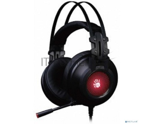 Наушники с микрофоном A4 Bloody G525 черный 2м мониторные оголовье (G525 BLACK)