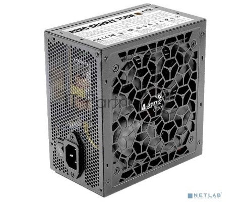 Блок питания Aerocool ATX 750W AERO BRONZE 80+ bronze (24+4+4pin) APFC 120mm fan 6xSATA RTL