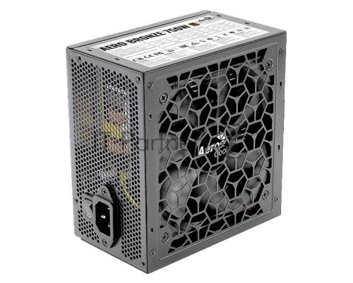 Блок питания Aerocool ATX 750W AERO BRONZE 80+ bronze (24+4+4pin) APFC 120mm fan 6xSATA RTL