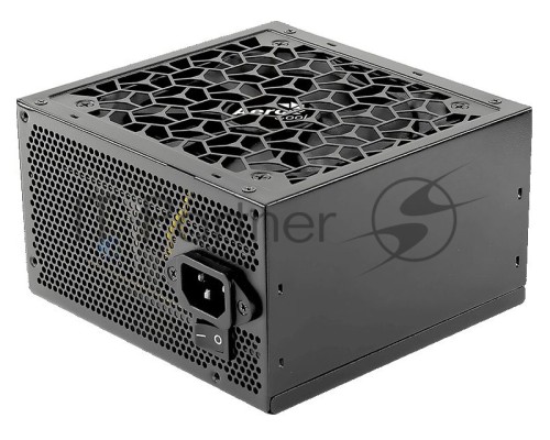 Блок питания Aerocool ATX 500W AERO WHITE 80+ (24+4+4pin) APFC 120mm fan 5xSATA RTL