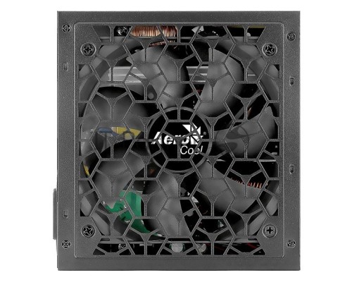 Блок питания Aerocool ATX 500W AERO WHITE 80+ (24+4+4pin) APFC 120mm fan 5xSATA RTL