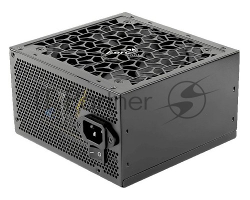 Блок питания Aerocool ATX 600W AERO WHITE 80+ (24+4+4pin) APFC 120mm fan 5xSATA RTL
