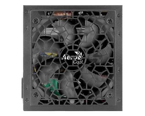 Блок питания Aerocool ATX 650W AERO WHITE 80+ (24+4+4pin) APFC 120mm fan 5xSATA RTL
