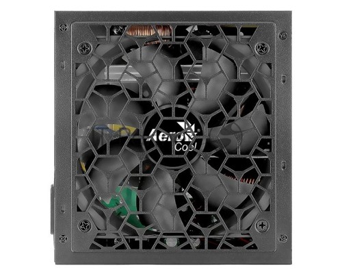 Блок питания Aerocool ATX 700W AERO WHITE 80+ (24+4+4pin) APFC 120mm fan 5xSATA RTL