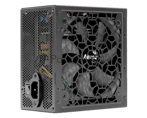 Блок питания Aerocool ATX 700W AERO WHITE 80+ (24+4+4pin) APFC 120mm fan 5xSATA RTL