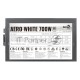 Блок питания Aerocool ATX 700W AERO WHITE 80+ (24+4+4pin) APFC 120mm fan 5xSATA RTL