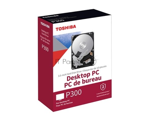 Жесткий диск Toshiba SATA-III 6Tb HDWD260UZSVA P300 (5400rpm) 128Mb 3.5