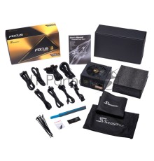 Блок питания Seasonic ATX 750W FOCUS GX-750 80+ gold 24+2x(4+4) pin APFC 120mm fan 10xSATA Cab Manag RTL
