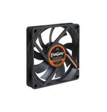 Вентилятор ExeGate ExtraPower EP08015S3P, 80x80x15 мм, подшипник скольжения, 3pin, 2500RPM, 26dBA
