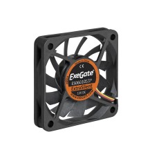 Вентилятор ExeGate ExtraSilent ES06010S3P, 60x60x10 мм, подшипник скольжения, 3pin, 3000RPM, 23dBA