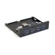 Планка USB на переднюю панель ExeGate U3H-625, 3,5