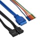 Компьютерный корпус Minitower ExeGate MA-372UX Black, mATX <без БП> 2*USB+2*USB3.0, Audio