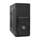 Корпус Miditower ExeGate CP-605U Black, ATX, <CP450W, 80mm>, 1*USB+1*USB3.0, Audio