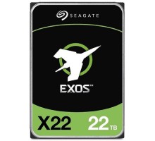 22TB Seagate Exos X22 (ST22000NM000E) {SAS 12Gb/s, 7200 rpm, 512mb buffer, 3.5