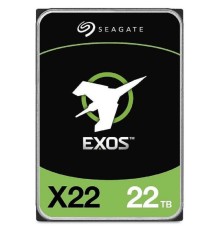 22TB Seagate Exos X22 (ST22000NM000E) {SAS 12Gb/s, 7200 rpm, 512mb buffer, 3.5