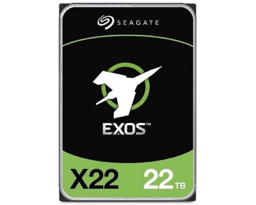 [Жесткий диск] 22TB Seagate Exos X22 (ST22000NM000E) {SAS 12Gb/s, 7200 rpm, 512mb buffer, 3.5